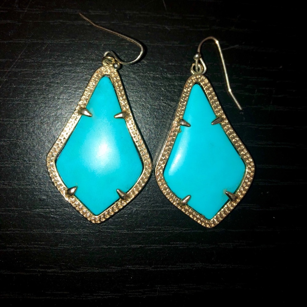 Kendra Scott Alex Earrings- Turquoise